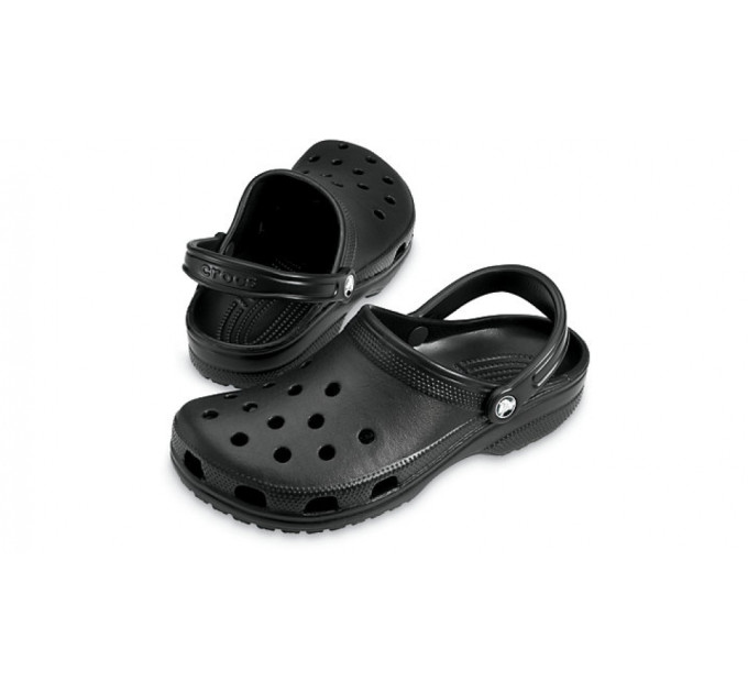 Crocs Classic Black (001) – класичний чорний стиль і комфорт