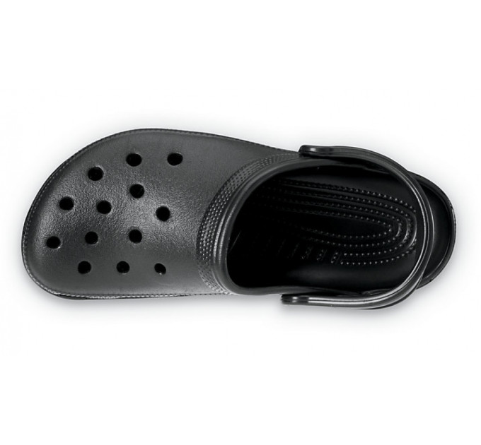 Crocs Classic Black (001) – класичний чорний стиль і комфорт