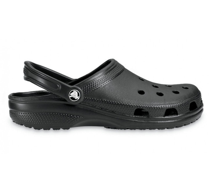 Crocs Classic Black (001) – класичний чорний стиль і комфорт