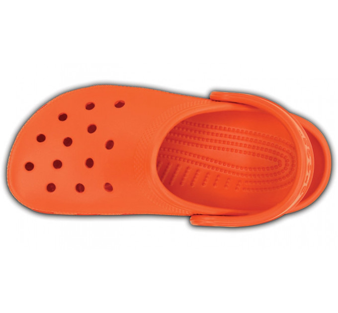 Crocs Classic Tangerine (817) – стильний комфорт у мандариновому дизайні