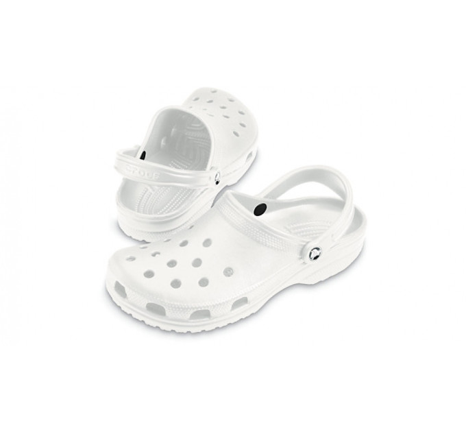 Crocs Classic White (100) – комфорт у класичному білому дизайні