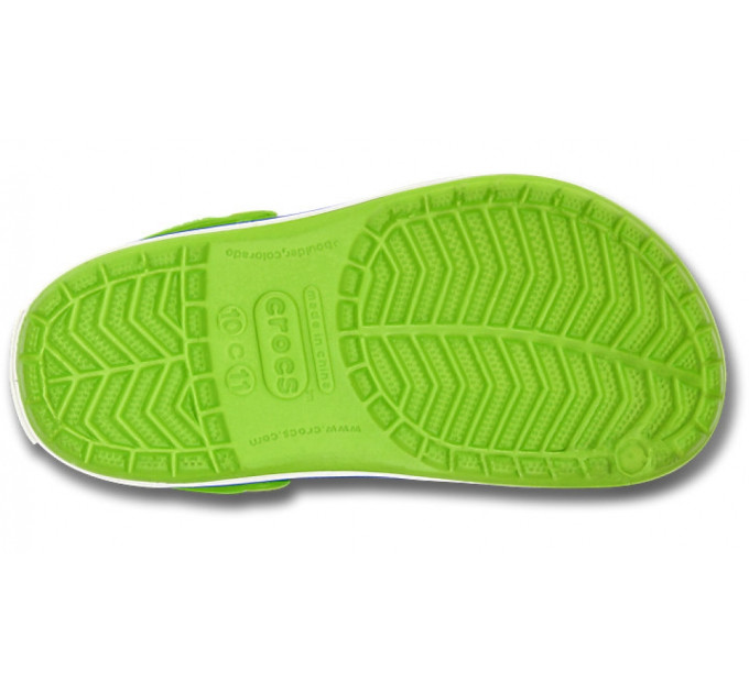 Дитячі Crocs Crocband Kids Lime/Blue (36U) – стильний вибір для активних дітей