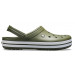 Crocs Crocband Army Green / White (37P) – комфорт і стиль у кольорах хакі