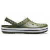 Crocs Crocband Army Green / White (37P) – комфорт і стиль у кольорах хакі