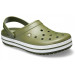 Crocs Crocband Army Green / White (37P) – комфорт і стиль у кольорах хакі
