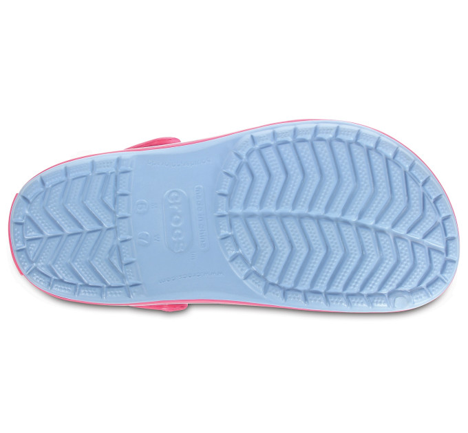 Crocs Crocband Chambray Blue/Paradise Pink (4H0) – комфорт і стиль для ваших прогулянок