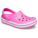 Crocs Crocband Electric Pink / White (6QR) – комфорт і стиль у яскравому кольорі