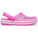 Crocs Crocband Electric Pink / White (6QR) – комфорт і стиль у яскравому кольорі