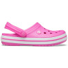 Crocs Crocband Electric Pink / White (6QR) – комфорт і стиль у яскравому кольорі