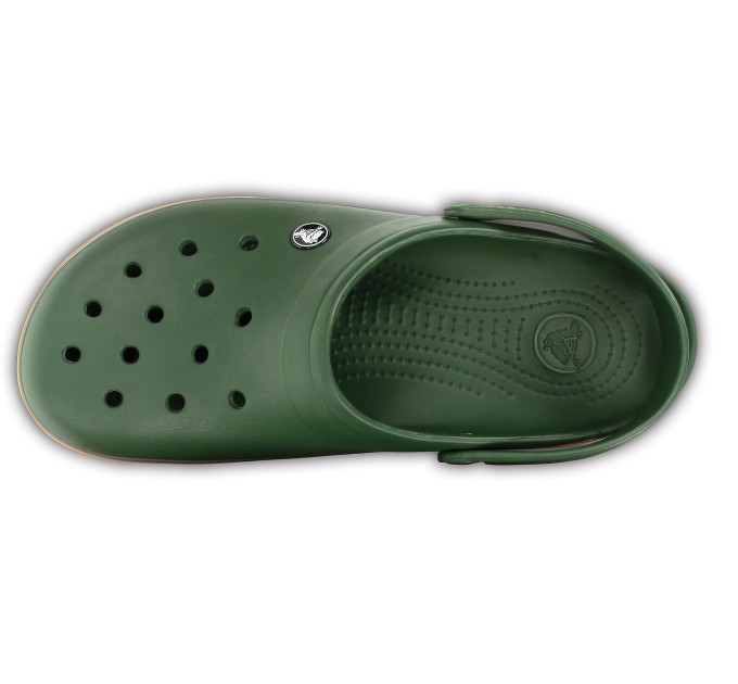 Crocs Crocband Forest Green / Slate Grey (35O) – комфорт і стиль у природних відтінках