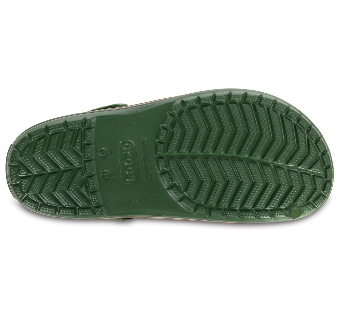 Crocs Crocband Forest Green / Slate Grey (35O) – комфорт і стиль у природних відтінках
