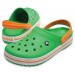 Crocs Crocband Зелений/Білий/Помаранчевий (3R4) – комфорт і стиль у яскравих кольорах