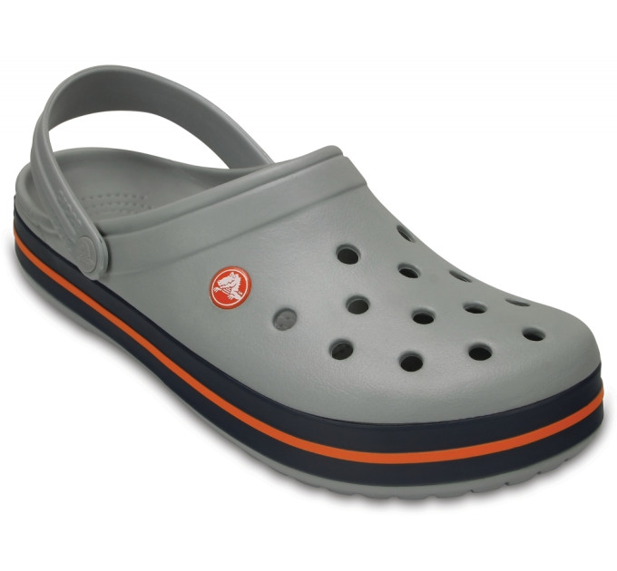 Crocs Crocband Light Grey/Navy (01U) – зручність і стиль у кожному кроці