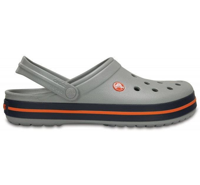 Crocs Crocband Light Grey/Navy (01U) – зручність і стиль у кожному кроці