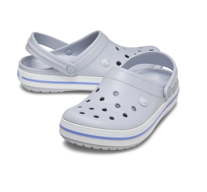 Crocs Crocband Microchip (1FH) – комфорт і стиль у світло-сірому кольорі