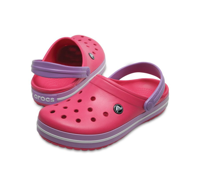 Crocs Crocband Райський Рожевий/Ірис (6OC) – комфорт і стиль для кожного дня