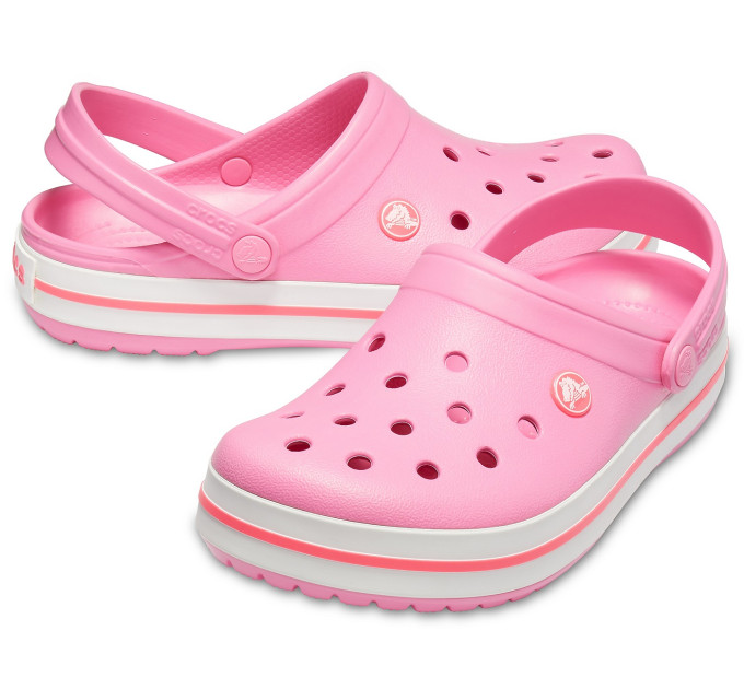 Crocs Crocband Pink Lemonade / White (62P) – комфорт і стиль у рожевому дизайні