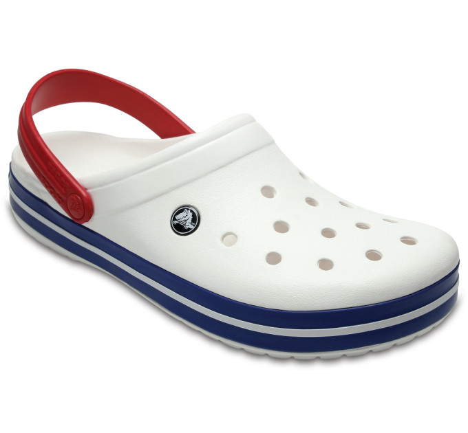 Crocs Crocband White/Blue Jean (11I) – комфорт і стиль у кожному кроці