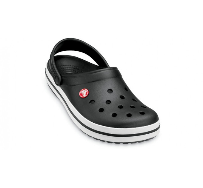 Crocs Crocband Black/White (001) – зручність і стиль на кожен день