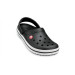 Crocs Crocband Black/White (001) – зручність і стиль на кожен день