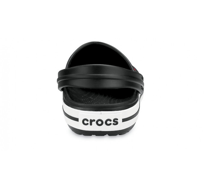 Crocs Crocband Black/White (001) – зручність і стиль на кожен день