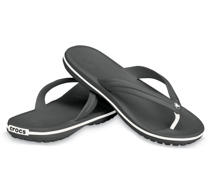 Crocs Crocband Flip Black (001) – комфорт та універсальність у чорному дизайні