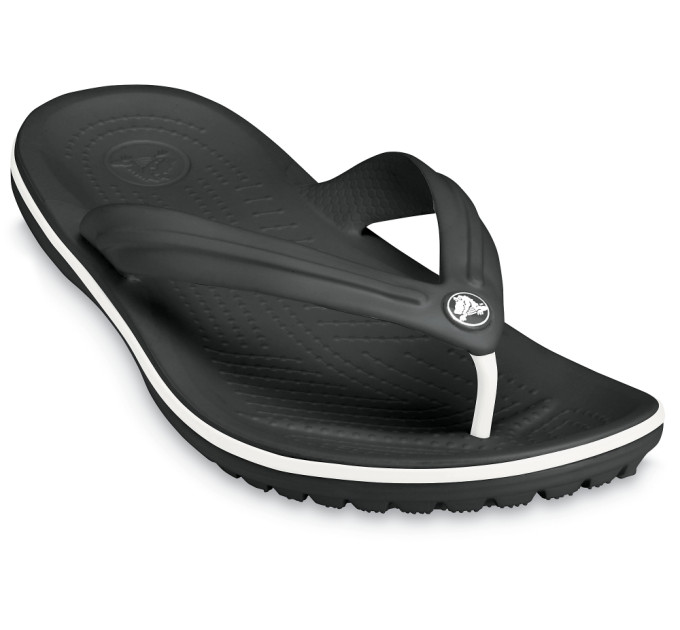 Crocs Crocband Flip Black (001) – комфорт та універсальність у чорному дизайні