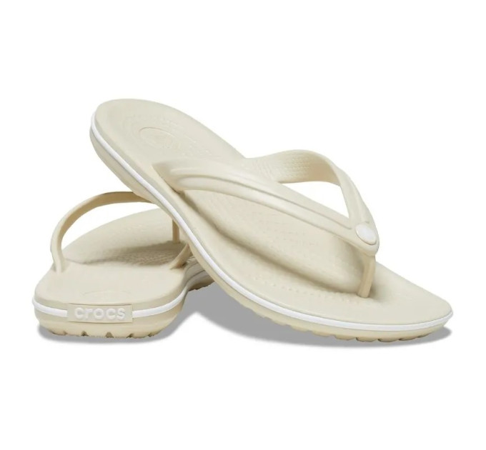 Crocs Crocband Flip Bone (2Y2) – комфорт і стиль для літа