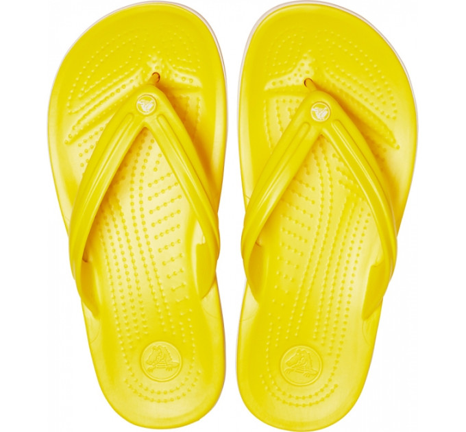 Crocs Crocband Flip Lemon / White (7B0)