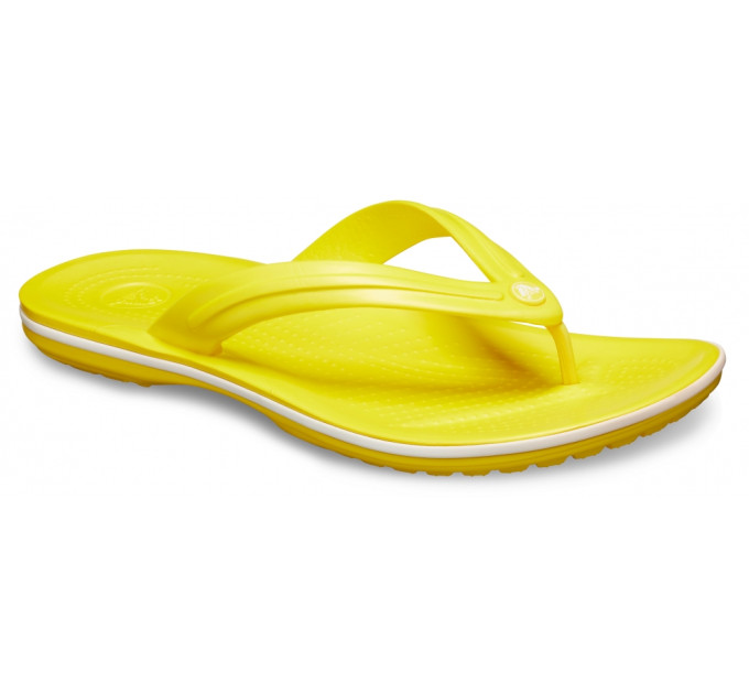 Crocs Crocband Flip Lemon / White (7B0)