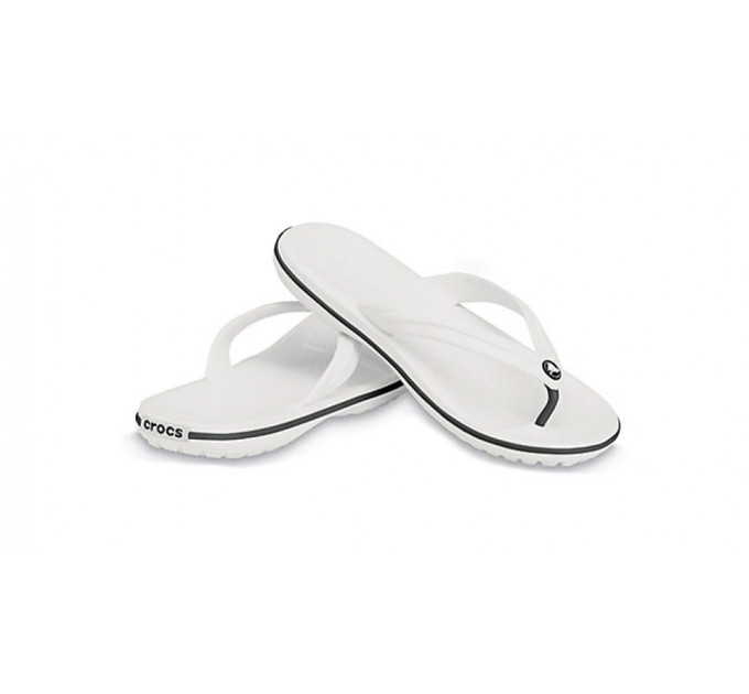Crocs Crocband Flip White (100) – комфорт і стиль у білому дизайні