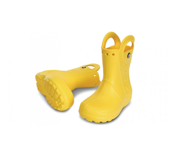Дитячі гумові чоботи Crocs Kids’ Handle It Rain Boot Yellow (730)