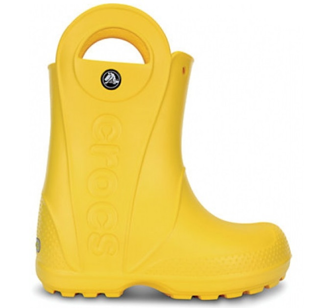 Дитячі гумові чоботи Crocs Kids’ Handle It Rain Boot Yellow (730)