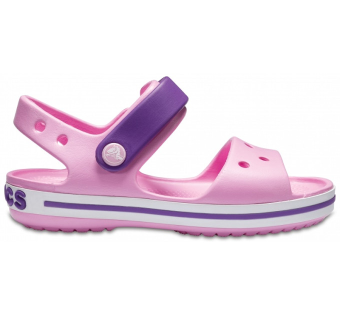 Дитячі сандалі Crocs Crocband Sandal Kids Carnation / Amethyst (6AI)