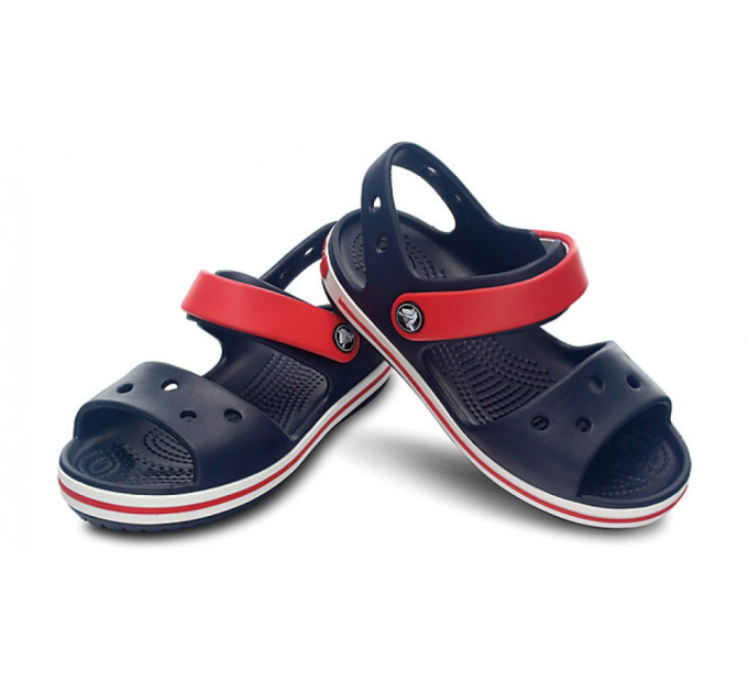 Дитячі сандалі Crocs Crocband Sandal Kids Navy/Red (485) – комфорт для літа