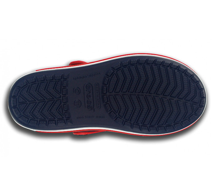 Дитячі сандалі Crocs Crocband Sandal Kids Navy/Red (485) – комфорт для літа