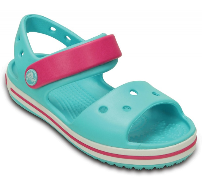 Дитячі сандалі Crocs Crocband Sandal Kids Pool/Candy Pink (4FV)
