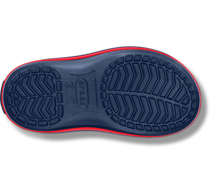 Дитячі зимові чоботи Crocs Kids' Winter Puff Boot Navy/Red (485)