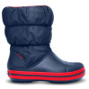 Дитячі зимові чоботи Crocs Kids' Winter Puff Boot Navy/Red (485)