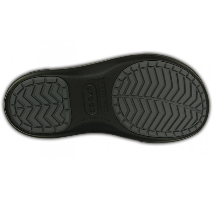 Жіночі чоботи Crocs Crocband II.5 Cinch Boot Black/Charcoal (070) – тепло та стиль для осені та зими