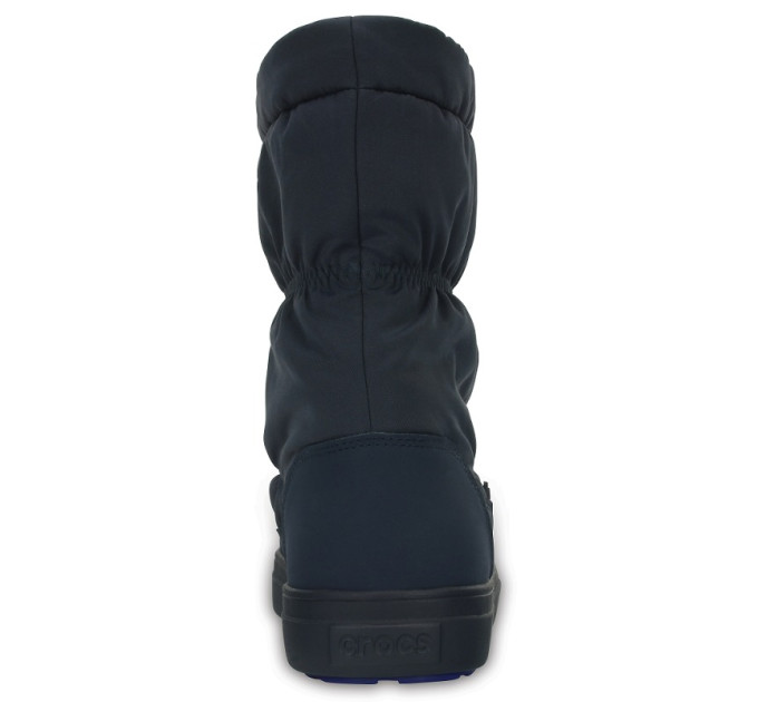 Жіночі чоботи Crocs LodgePoint Pull-on Boot Navy (410) – комфорт і стиль для холодної погоди