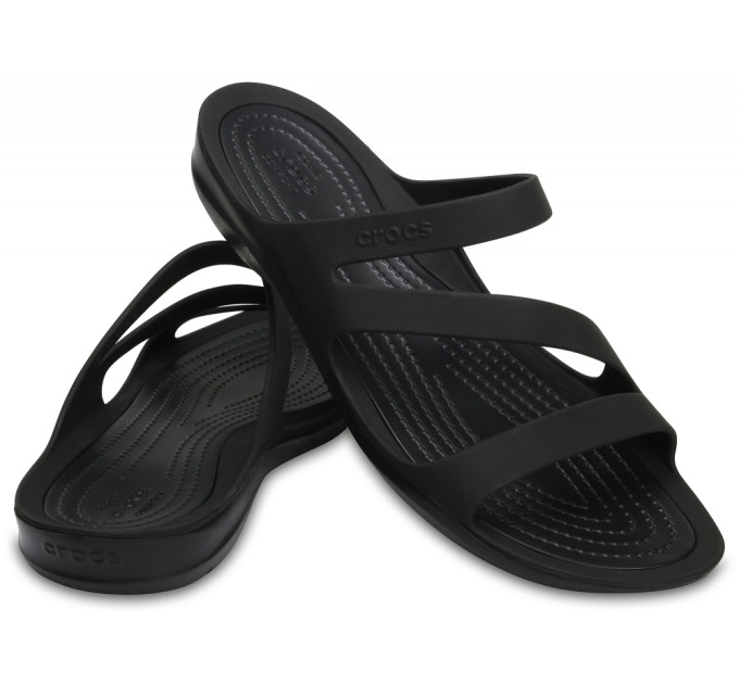 Сандалі Crocs Swiftwater Black / Black (060) – комфорт і стиль для активного відпочинку