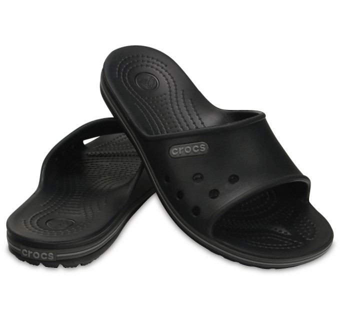 Crocs Crocband II Slide Black/Graphite (02S) – комфортний стиль на кожен день