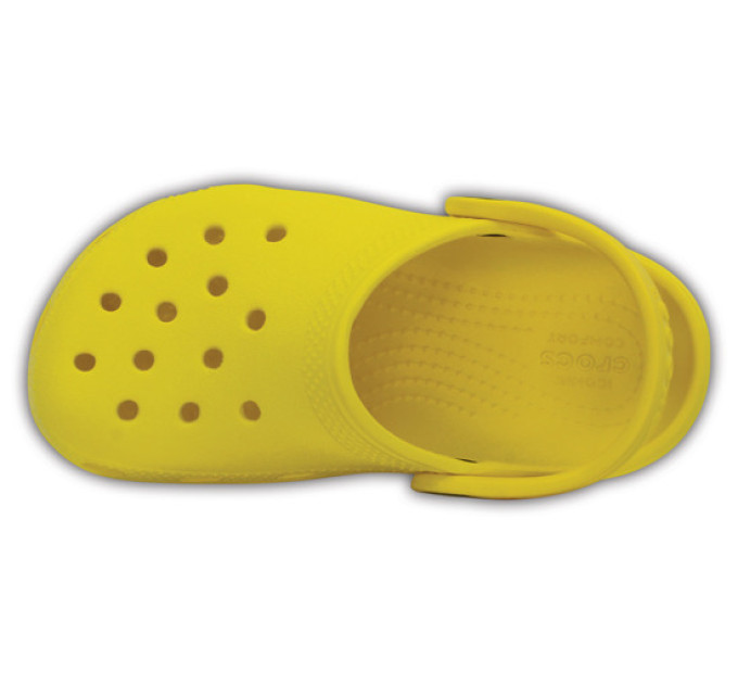 Дитячі Crocs Kids' Classic Lemon (7C1) – зручність і стиль для малюків