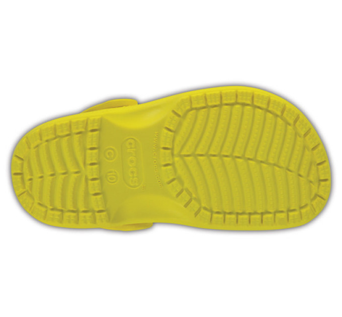 Дитячі Crocs Kids' Classic Lemon (7C1) – зручність і стиль для малюків