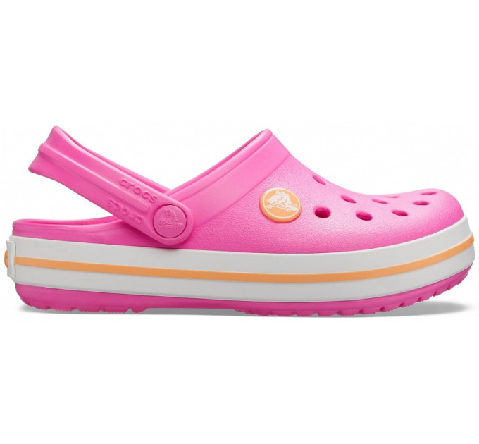 Дитячі Crocs Crocband Kids Electric Pink / Cantaloupe (6QZ)