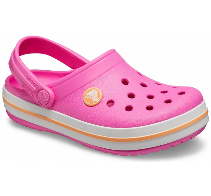 Дитячі Crocs Crocband Kids Electric Pink / Cantaloupe (6QZ)
