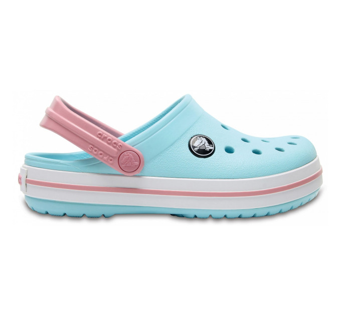 Дитячі Crocs Crocband Kids Ice Blue / White (4S3) – комфорт і стиль для малюків
