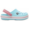 Дитячі Crocs Crocband Kids Ice Blue / White (4S3) – комфорт і стиль для малюків