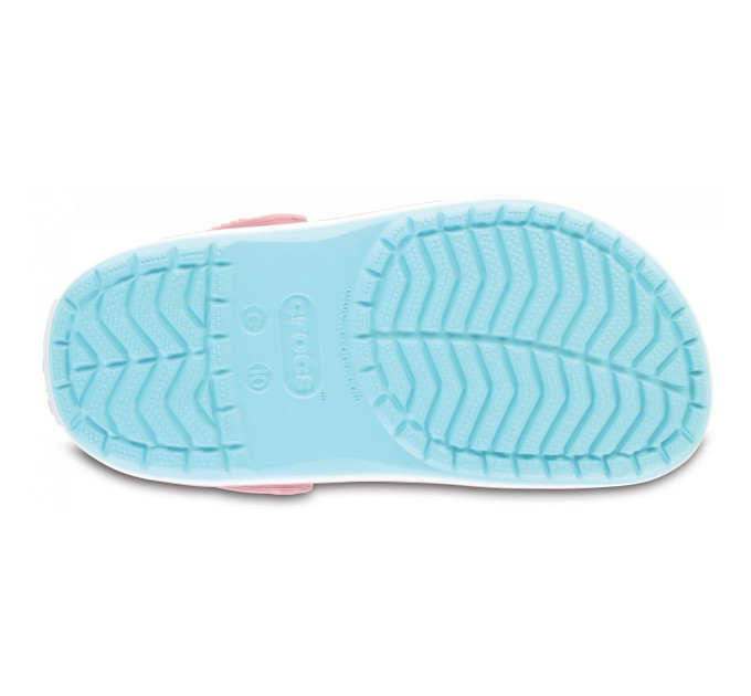 Дитячі Crocs Crocband Kids Ice Blue / White (4S3) – комфорт і стиль для малюків